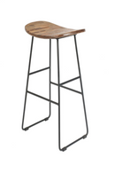Brown Saddle Counter Stool | DF Tangle | Oroatrade.com
