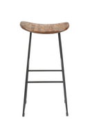 Brown Saddle Counter Stool | DF Tangle | Oroatrade.com