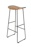 Wood Saddle Bar Stool | DF Tangle | Oroatrade.com