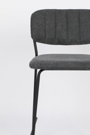 Upholstered Counter Stools (2) | DF Jolien | Oroatrade.com
