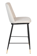 Modern Upholstered Counter Stools (2) | DF Lionel | Oroatrade.com