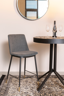 Modern Upholstered Counter Stools (2) | DF Lionel | Oroatrade.com