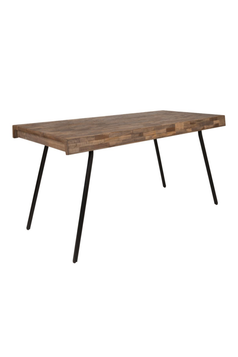 Recycled Teak Dining Table - S | DF Suri | Oroatrade.com