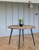 Round Teak Dining Table | DF Mo | Oroatrade.com