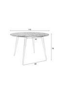 Round Teak Dining Table | DF Mo | Oroatrade.com