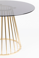 Round Glass Dining Table | DF Floris | Oroatrade.com