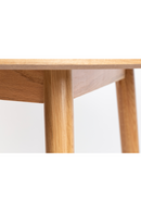 Round Natural Wood Dining Table | DF Fabio | Oroatrade.com