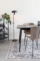 Rectangular Black Dining Table | DF Fabio | Oroatrade.com