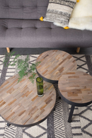 Round Teak Coffee Table | DF Suri | Oroatrade.com