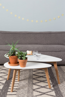 White Nesting End Tables | DF Drop | Oroatrade.com