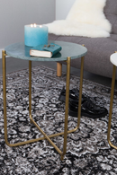 Marble Side Table | DF Timpa | Oroatrade.com