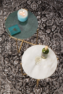 Marble Side Table | DF Timpa | Oroatrade.com