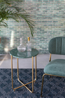 Marble Side Table | DF Timpa | Oroatrade.com