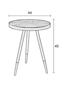 Gold Rim Console Table | DF Denise | Oroatrade.com