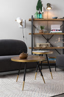 Gold Rim Coffee Table | DF Denise | Oroatrade.com