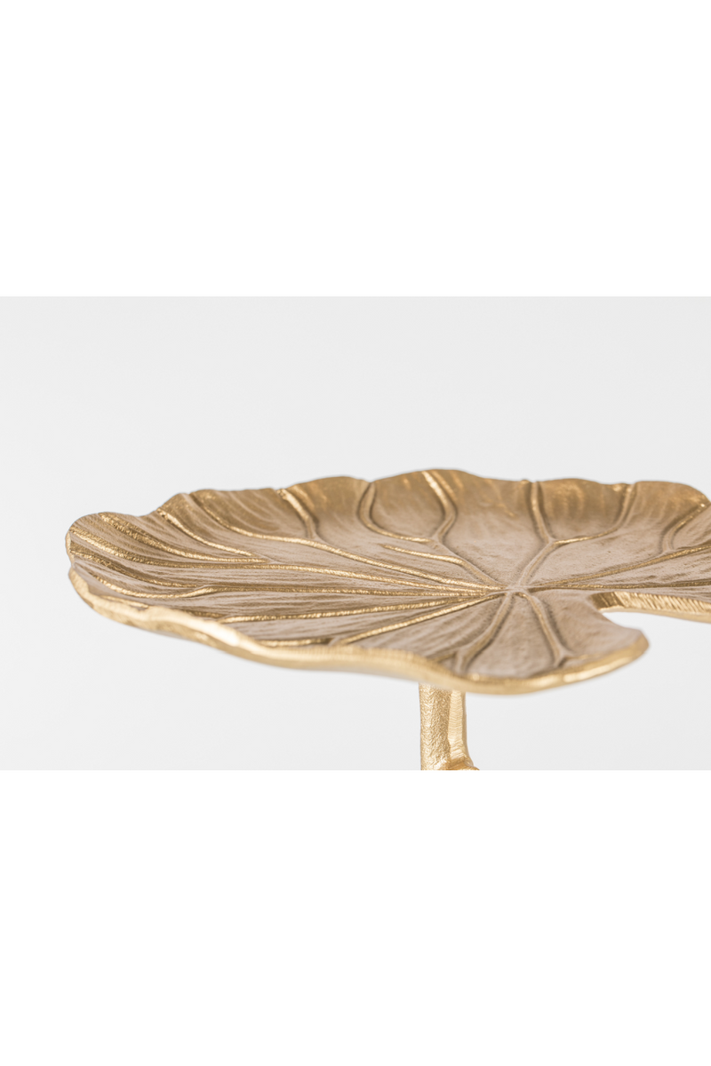 Art Deco Leaf Side Table | DF Lily | Oroatrade.com