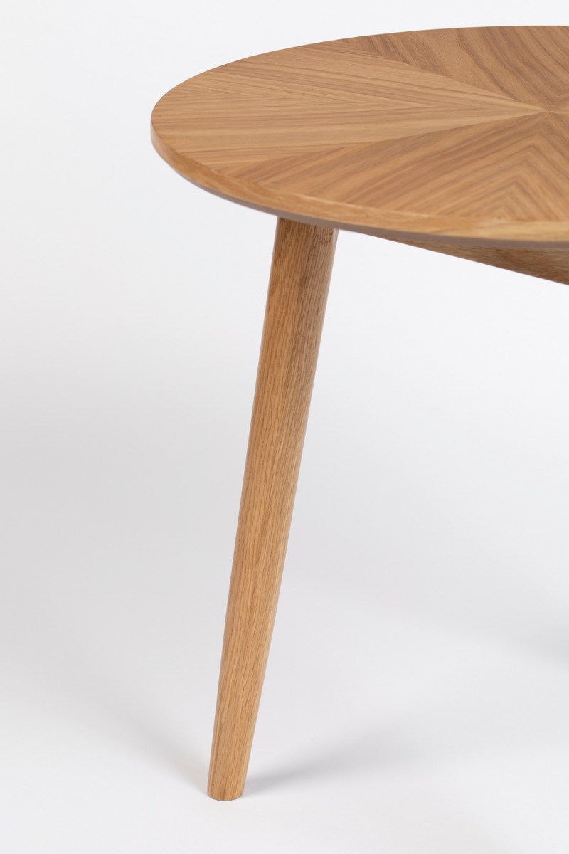 Round Wooden Side Table | DF Fabio | Oroatrade.com