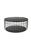 Black Industrial Coffee Table | DF Lance | Oroatrade.com
