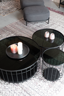Black Industrial Coffee Table | DF Lance | Oroatrade.com