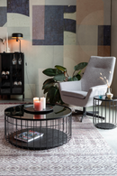 Black Industrial Coffee Table | DF Lance | Oroatrade.com