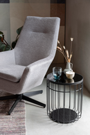 Black Industrial Side Table | DF Lance | Oroatrade.com