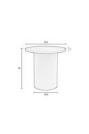 Round Side Table | DF Sverre | Oroatrade.com