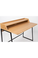 Natural Oak with Shelf Desk | LF Giorgio | Oroatrade.com