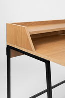 Natural Oak with Shelf Desk | LF Giorgio | Oroatrade.com