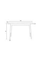 Herringbone Top Console Table | DF Fabio | Oroatrade.com