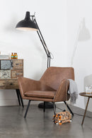 Leather Lounge Armchair | DF Bon | Oroatrade.com