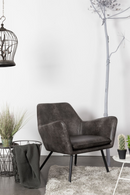 Leather Lounge Armchair | DF Bon | Oroatrade.com