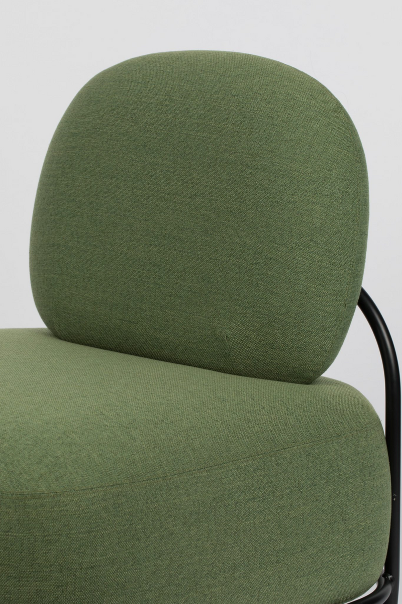 Green Upholstered Accent Chair | DF Polly | Oroatrade.com
