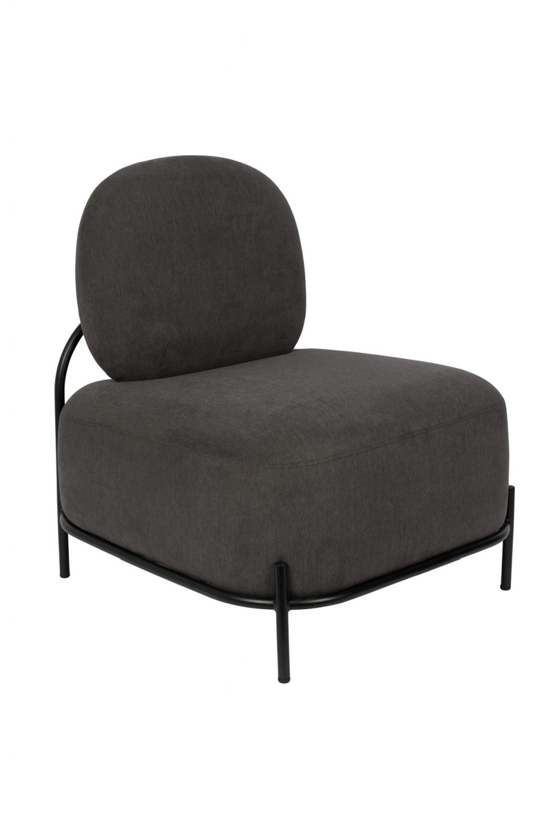 Gray Upholstered Accent Chair | DF Polly | Oroatrade.com