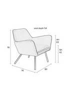 Gold Velvet Accent Chair | DF Bon | Oroatrade.com