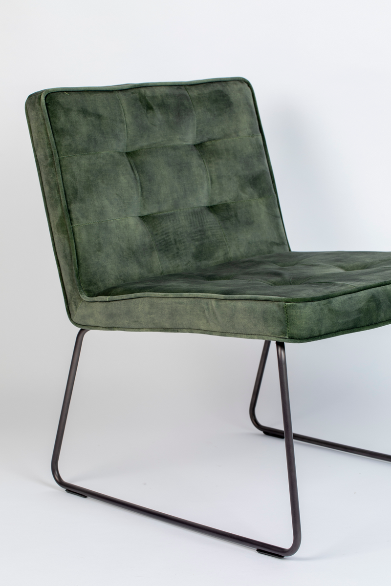 Modern Tufted Lounge Chair | DF Clark | Oroatrade.com