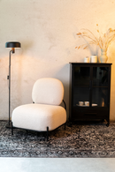 White Modern Lounge Chair | DF Polly | Oroatrade.com