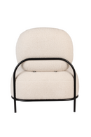 White Modern Lounge Chair | DF Polly | Oroatrade.com