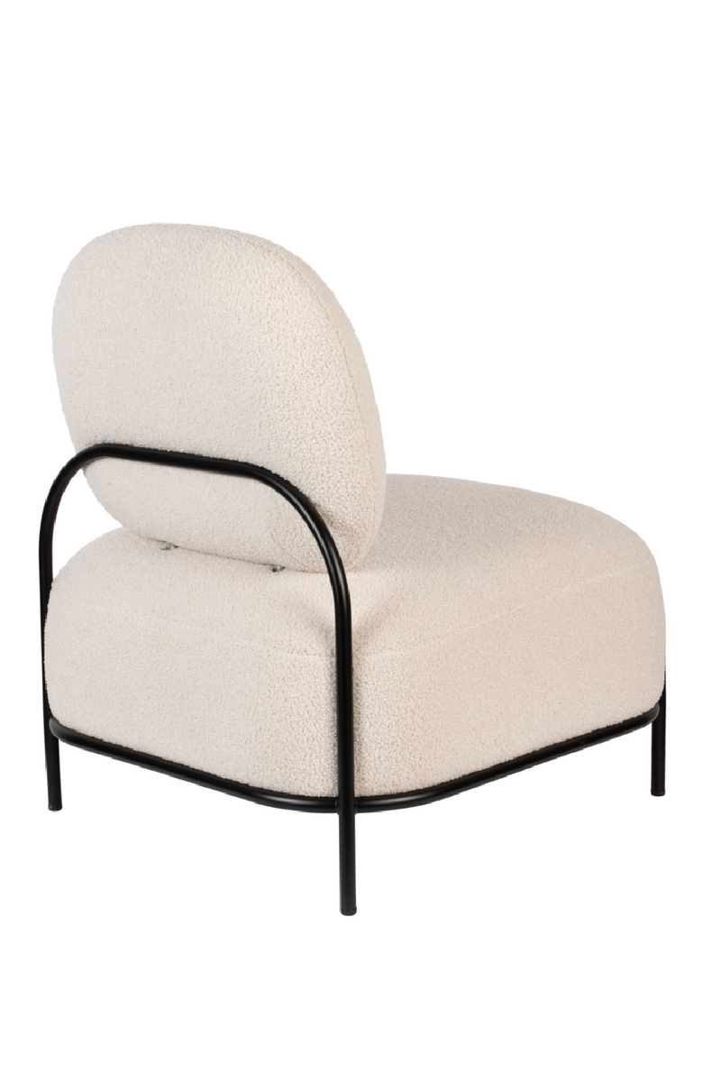 White Modern Lounge Chair | DF Polly | Oroatrade.com
