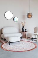 White Modern Lounge Chair | DF Polly | Oroatrade.com