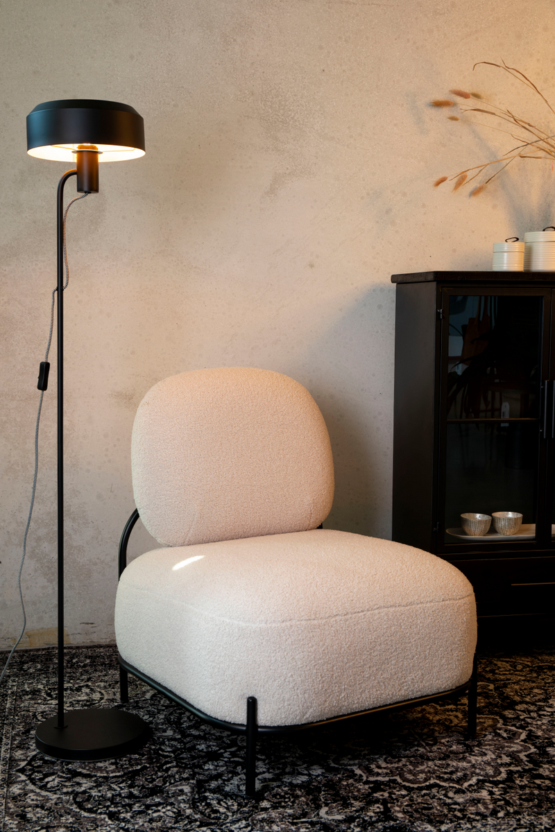 White Modern Lounge Chair | DF Polly | Oroatrade.com