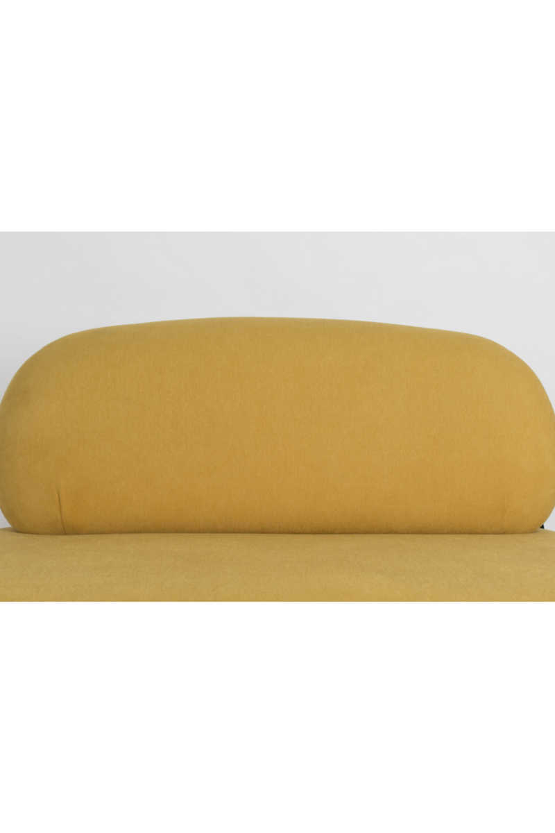 Yellow Upholstered Loveseat | DF Polly | Oroatrade.com