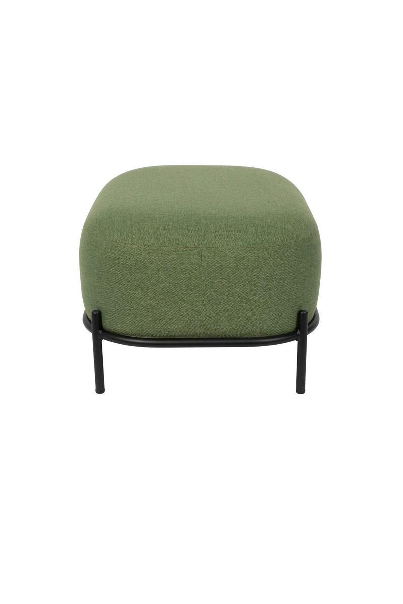Green Upholstered Ottoman | DF Polly | Oroatrade.com