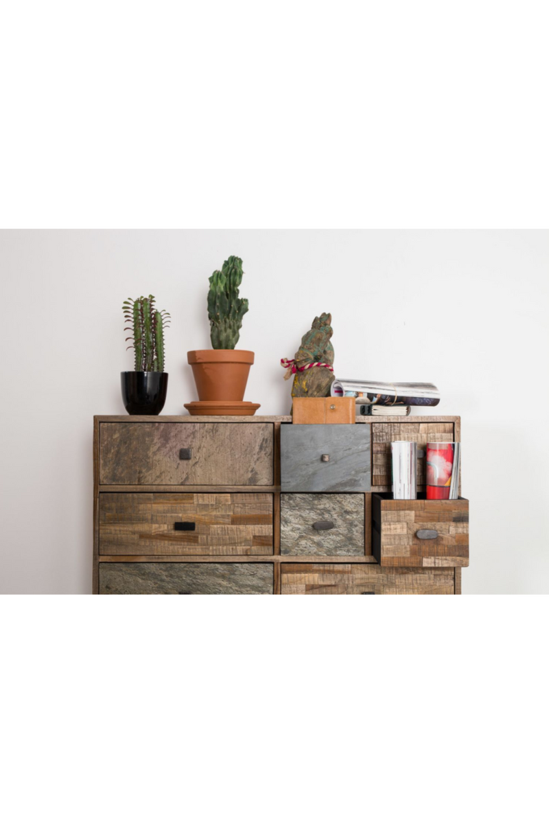 Recycled Wood Cabinet | DF San | Oroatrade.com