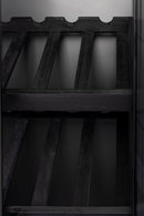 Black Wooden Wine Cabinet | DF Rob | Oroatrade.com