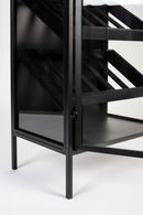 Black Wooden Wine Cabinet | DF Rob | Oroatrade.com