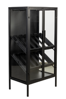 Black Wooden Wine Cabinet | DF Rob | Oroatrade.com