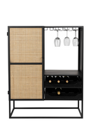 Rattan Webbing Wine Cabinet | DF Guuji | Oroatrade.com