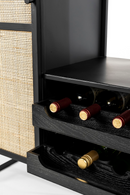 Rattan Webbing Wine Cabinet | DF Guuji | Oroatrade.com