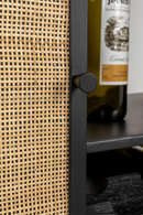 Rattan Webbing Wine Cabinet | DF Guuji | Oroatrade.com