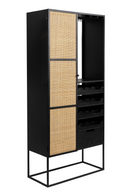 Rattan Webbing Wine Cabinet | DF Guuji | Oroatrade.com